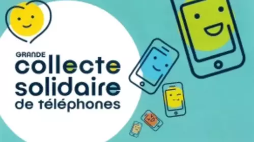 Collecte solidaire : téléphone portable